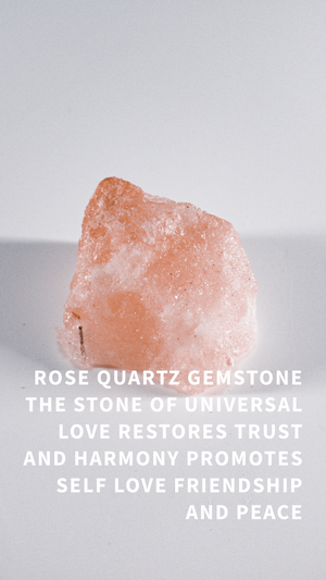Rose Quartz sterling silver healing Bracelet