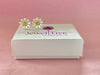 Daisy Flower Stud Earrings with golden centre