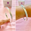 925 Hammered Bangle