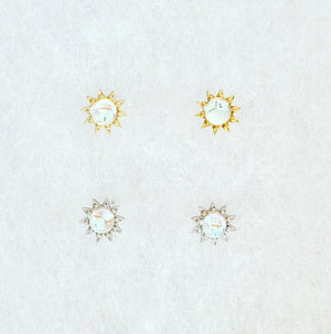 XL Oval paperclip earrings