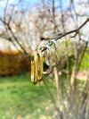 XL Oval paperclip earrings