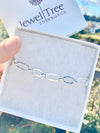 New heavy paperclip chain bracelet