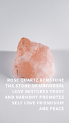 Rose quartz pendant and chain